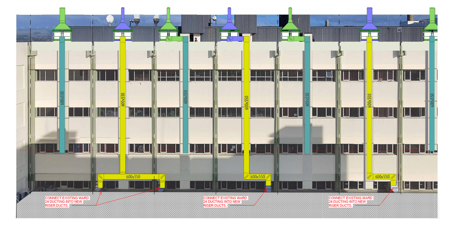 Ventilation Improvement Project For Palmerston North Hospital Rapid Hospital Improvement Programme Aquair