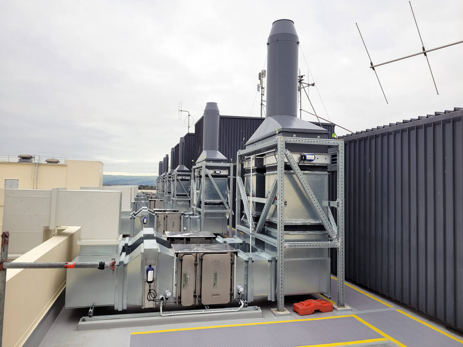 Specialist Ventilation In Several At Risk Areas Palmerston North Hospital Rapid Hospital Improvement Aquair