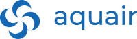 Aquair Logo Horizontal Blue 400